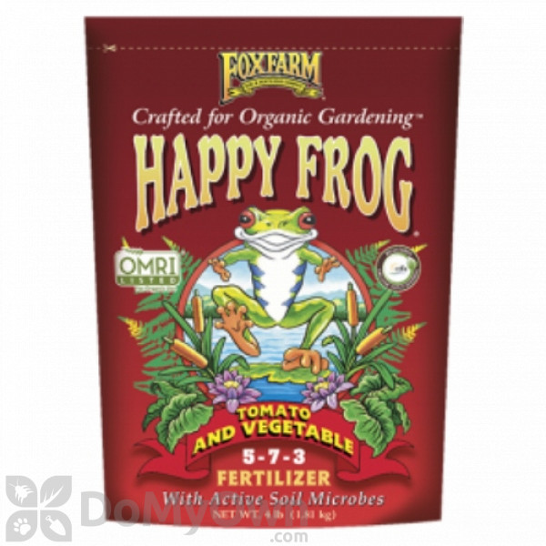 FoxFarm Happy Frog Tomato and Vegetable Fertilizer 5 - 7 - 3