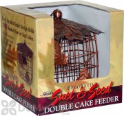 Heath Decorative Suet and Seed Double Cake Feeder (2306)