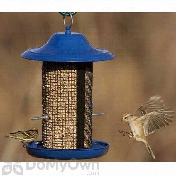 Hiatt Manufacturing Cobalt Twin Bird Feeder 38198