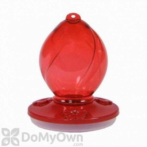 Hiatt Manufacturing Fiery Hummingbird Feeder Red 13 oz. (38138)