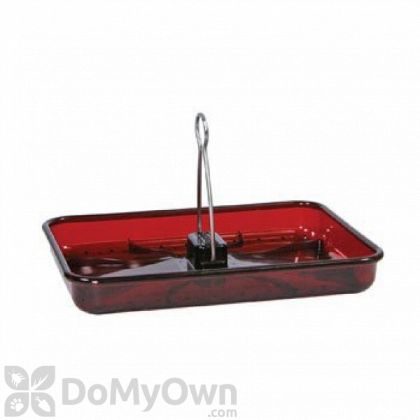Hiatt Manufacturing Red Platform Bird Feeder 1 1 Lb 38160