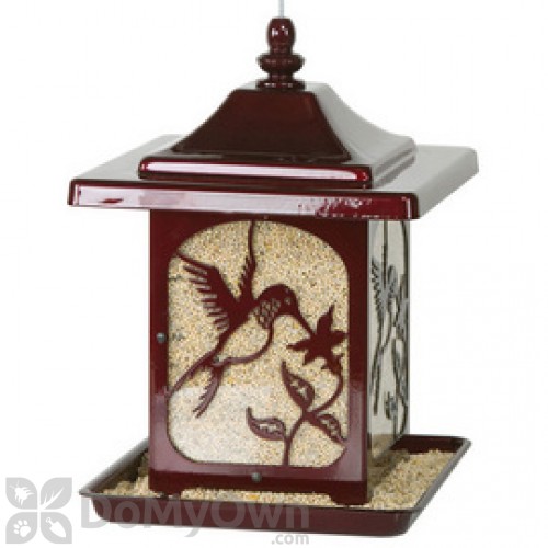 Homestead Jolly Pop Red Hummingbird Design Bird Feeder 5 5 Lb 4485