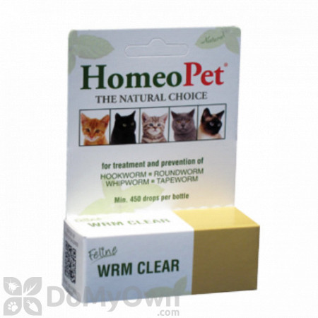 HomeoPet Feline WRM Clear Supplement