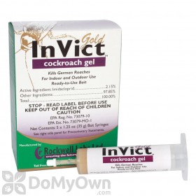 Invict Gold Roach Bait Gel - Box (5 x 35 g. tubes)