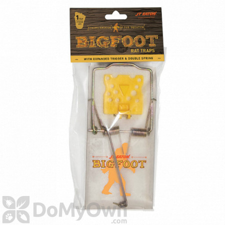 JT Eaton Bigfoot Rat Size Snap Trap with Expanded Trigger