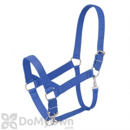 Tough - 1 Standard Nylon Draft Halter - Royal Blue