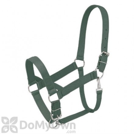 Tough - 1 Standard Nylon Draft Halter - Hunter Green