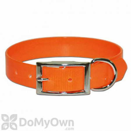 Leather Brothers Regular SunGlo Collar 1 in. x 17 in. - Orange