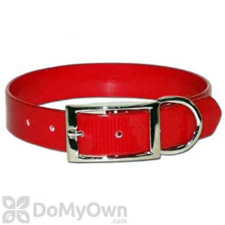 Leather Brothers Regular SunGlo Collar 1 in. x 17 in. - Red