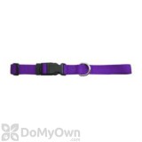 Leather Brothers Kwik Klip Adjustable Dog Collar 1 in. - Purple