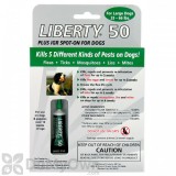 Liberty 50 Plus IGR Spot-On for Large Dogs (33-66 lbs.)