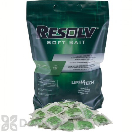 Resolv Soft Bait Rodenticide Box (4 x 4 lb. bag)