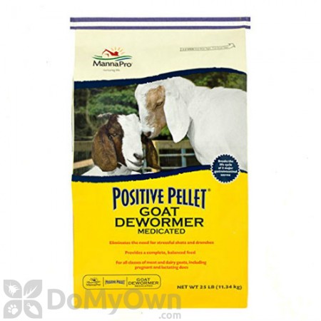 Manna Pro Positive Pellet Goat Dewormer 25 lbs.