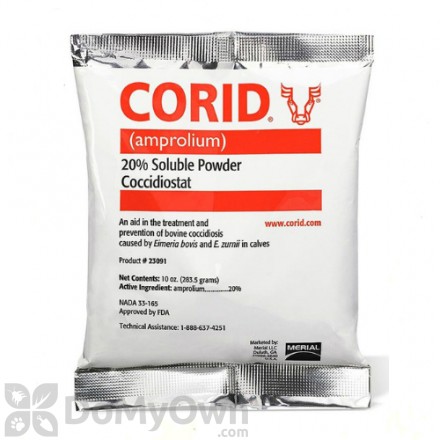 Merial Corid 20% Soluble Powder 