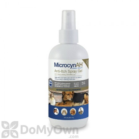 MicrocynAH Anti - Itch Spray Gel with Dimethicone