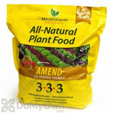 MightyGrow All - Natural Plant Food Amend All - Purpose Formula 3 - 3 - 3