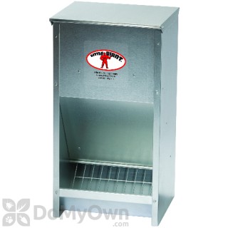 image of Little Giant Galvanized High Capacity Poultry Feeder