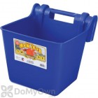 Little Giant Plastic Hook Over Feeder 15 qt. Blue