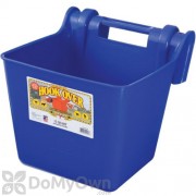 Little Giant Plastic Hook Over Feeder 15 qt. Blue