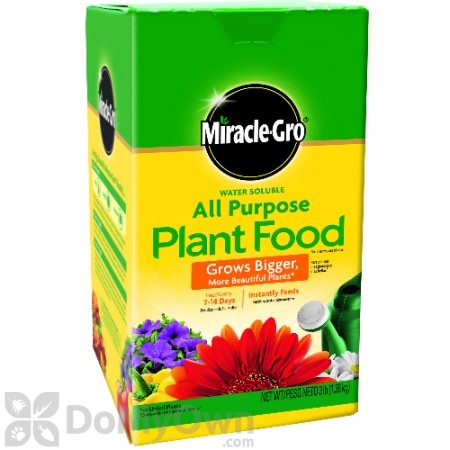 Miracle-Gro Water Soluble All Purpose Plant Food 3 lbs.