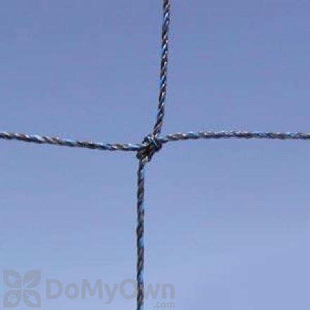Bird Barrier 3 / 4 in. Black FlameProof Stealth 50' x 50' Bird Net (n1f - b220)