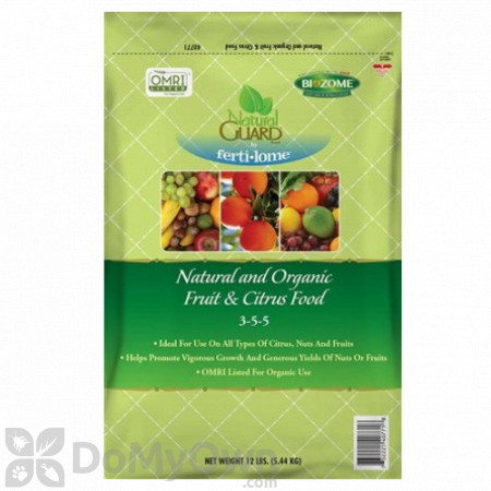 Ferti-lome Natural Guard Natural and Organic Fruit and Citrus Food 3 - 5 - 5 12 lbs.