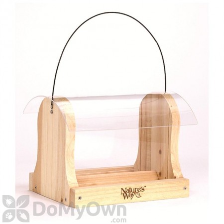 Natures Way Cedar Hopper Bird Feeder 4 qt. (CWF15)