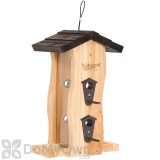 Natures Way Cedar Vertical Wave Bird Feeder 2 qt. (CWF5)