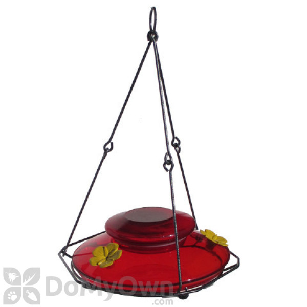 Natures Way Red Modern Top Fill Bird Feeder 24 oz. (MHF1)