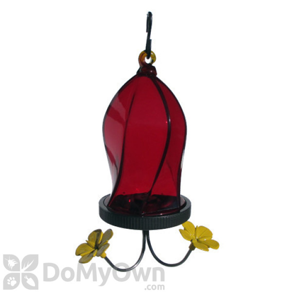 Natures Way Red Twisted Jewel Bottom Fill Hummingbird Feeder 18 