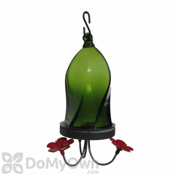 Natures Way Green Bottom Fill Twisted Jewel Hummingbird Feeder 1