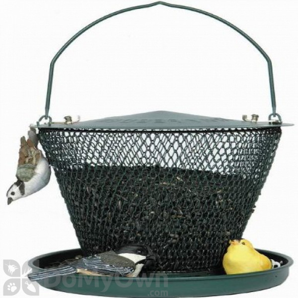 No / No Feeder Green Bird Feeder with Tray 2.5 lb. (UD00319)