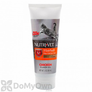 image of Nutri-Vet Hairball Paw-Gel for Cats (Chicken Flavor)