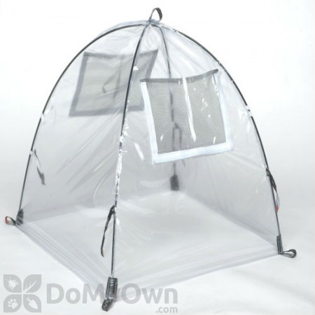 NuVue Pop - UP  Framed Greenhouse - Clear PVC (28\