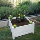 Nuvue Raised Garden Bed Modular White PVC 4' x 4'