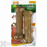 Nylabone Healthy Edibles Roast Beef Dog Treat Pack - Wolf 2 Pack