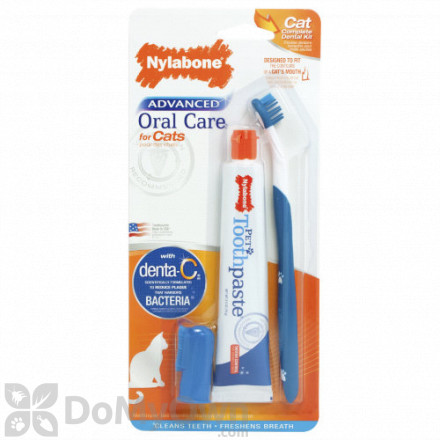 Nylabone Advanced Oral Care Cat Dental Kit