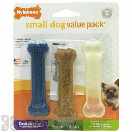 Nylabone Small Dog Value Pack