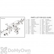 B&G Robco QCG Gun Adapter 3/8 MTP/MGH (34563)