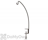 Panacea Black Clamp Style Angled Hook 16 in. (83030)