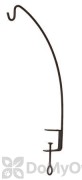 Panacea Black Clamp Style Angle Hook For Bird Feeders 24 in. (83035)