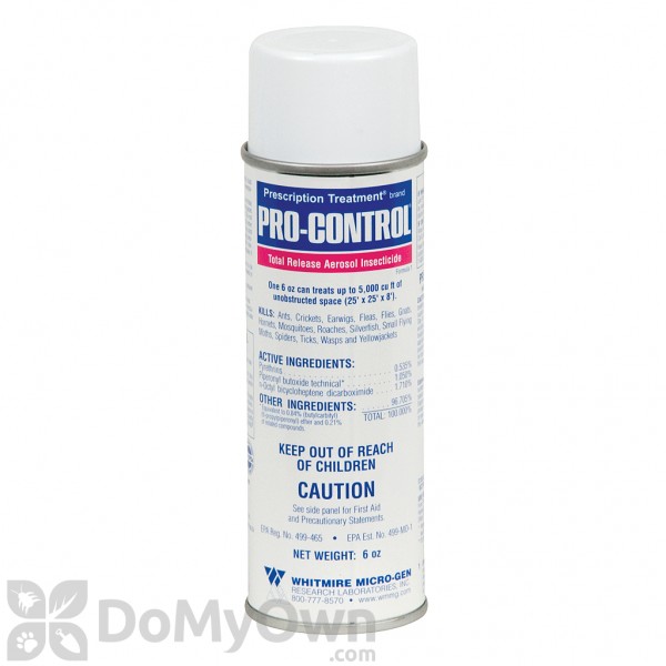 PT Pro-Control Total Release Aerosol Formula 1
