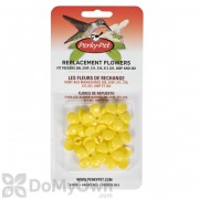 Perky Pet Replacement Small Yellow Flowers For Hummingbird Feeders (9 pack) (202F)