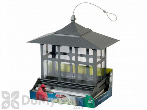 Perky Pet Squirrel-Be-Gone II Pewterin Bird Feeder 12 lb. (351)