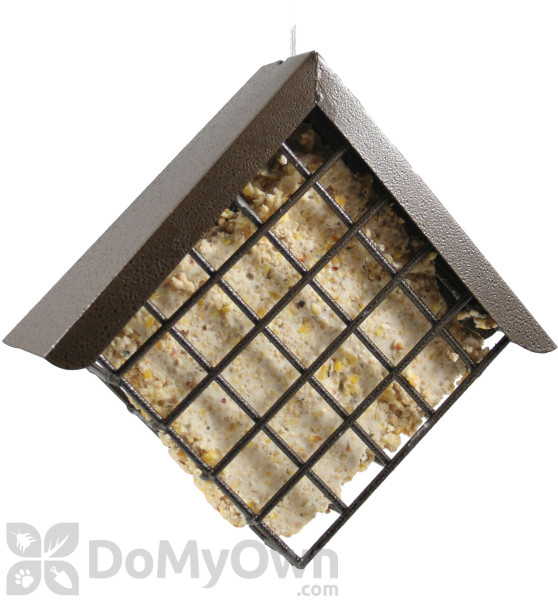 PineBush Diamond Copper Hammertone Suet Bird Feeder (07502)