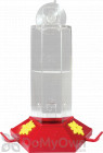 PineBush Window Hummingbird Feeder 6 oz. (88011)