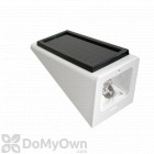Pine Top Solar Wedge Light - White 
