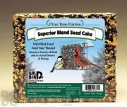 Pine Tree Farms Superior Blend Seed Cake Bird Food 2 lb. (1371)