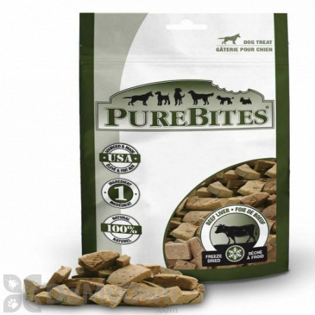 PureBites Freeze Dried Beef Liver Dog Treats 4.2 oz.