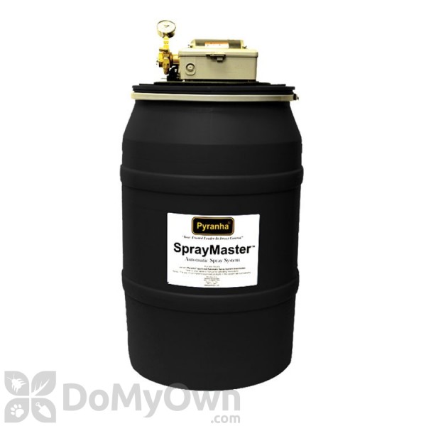 Pyranha Spraymaster 55 Gallon Unit With Battery Back Up 002sm55gal